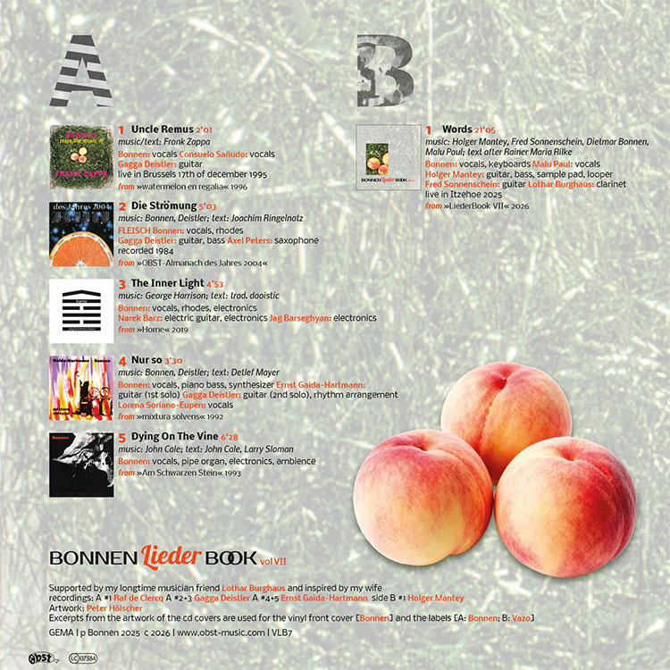 BONNEN Lieder BOOK vol7